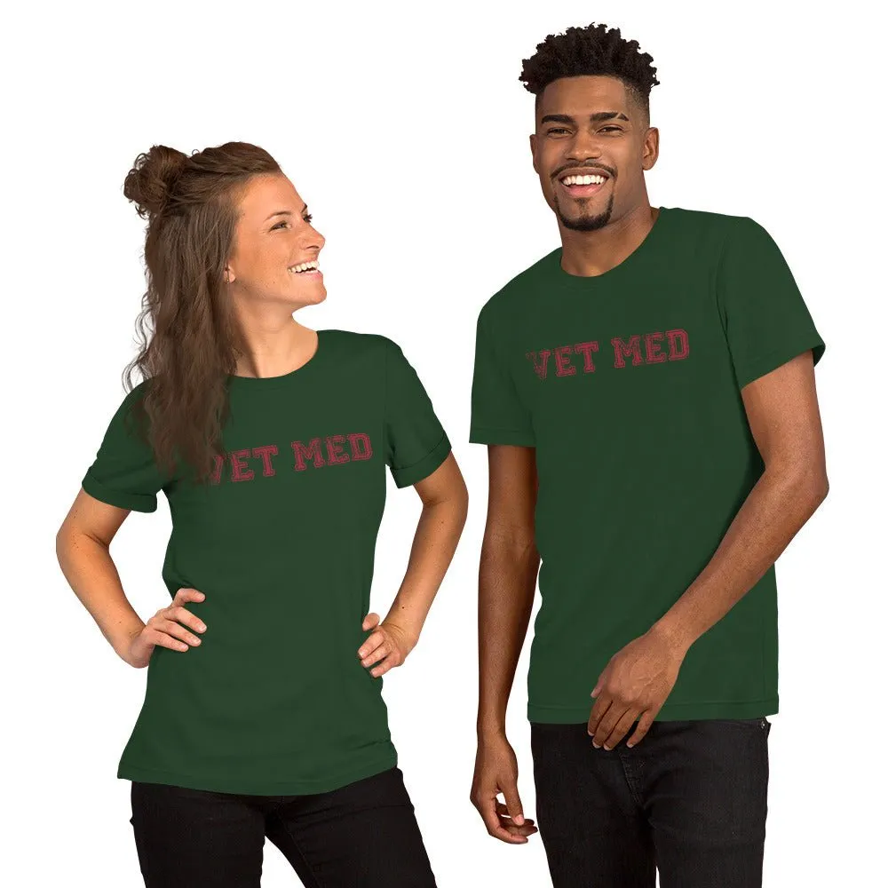 Vet med Unisex T-shirt Bella   Canvas 3001