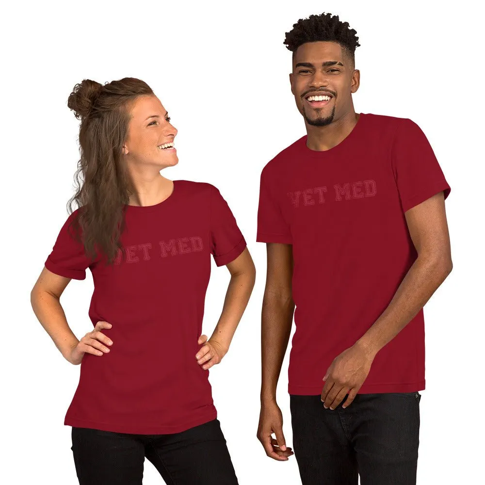 Vet med Unisex T-shirt Bella   Canvas 3001