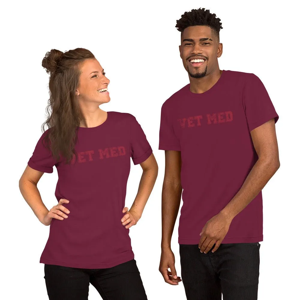 Vet med Unisex T-shirt Bella   Canvas 3001