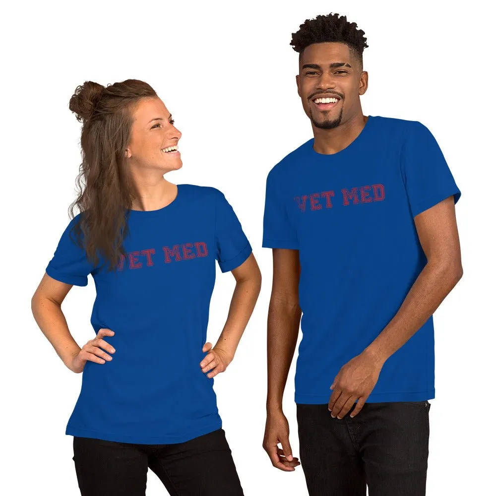 Vet med Unisex T-shirt Bella   Canvas 3001