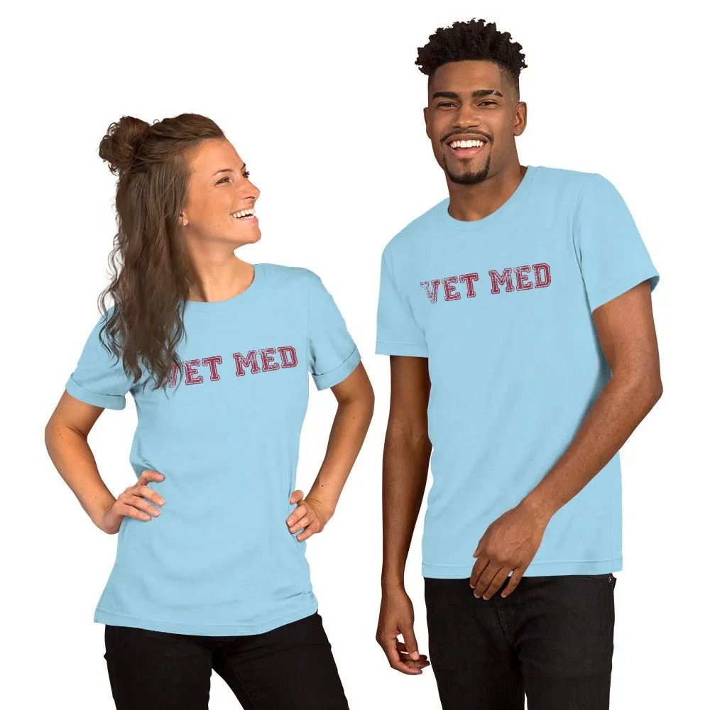 Vet med Unisex T-shirt Bella   Canvas 3001