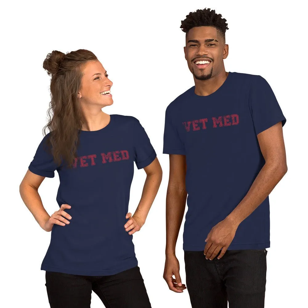 Vet med Unisex T-shirt Bella   Canvas 3001