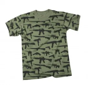 Vintage Style 'Guns' T-Shirt