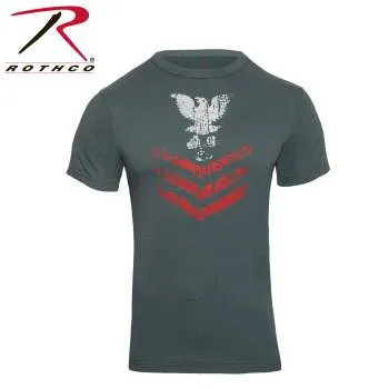 Vintage Style ''Naval Rank Insignia'' T-Shirt