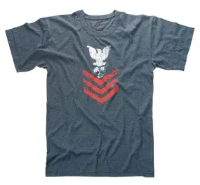Vintage Style ''Naval Rank Insignia'' T-Shirt