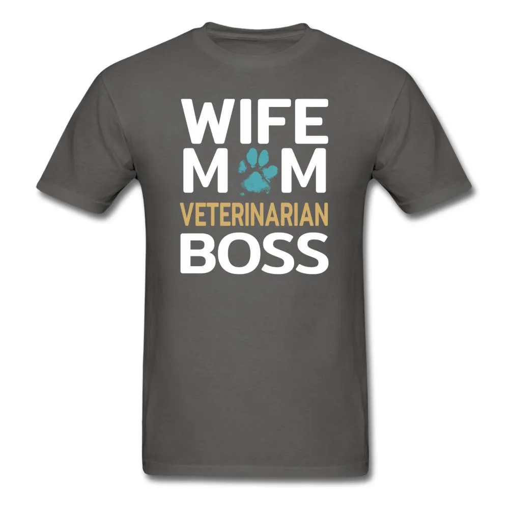 Wife Mom Veterinarian BOSS Unisex T-shirt