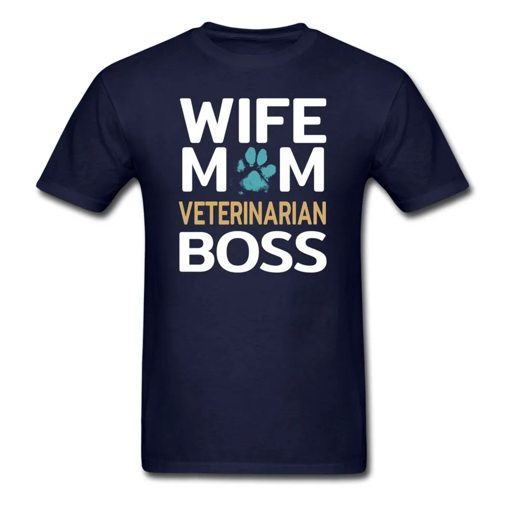Wife Mom Veterinarian BOSS Unisex T-shirt