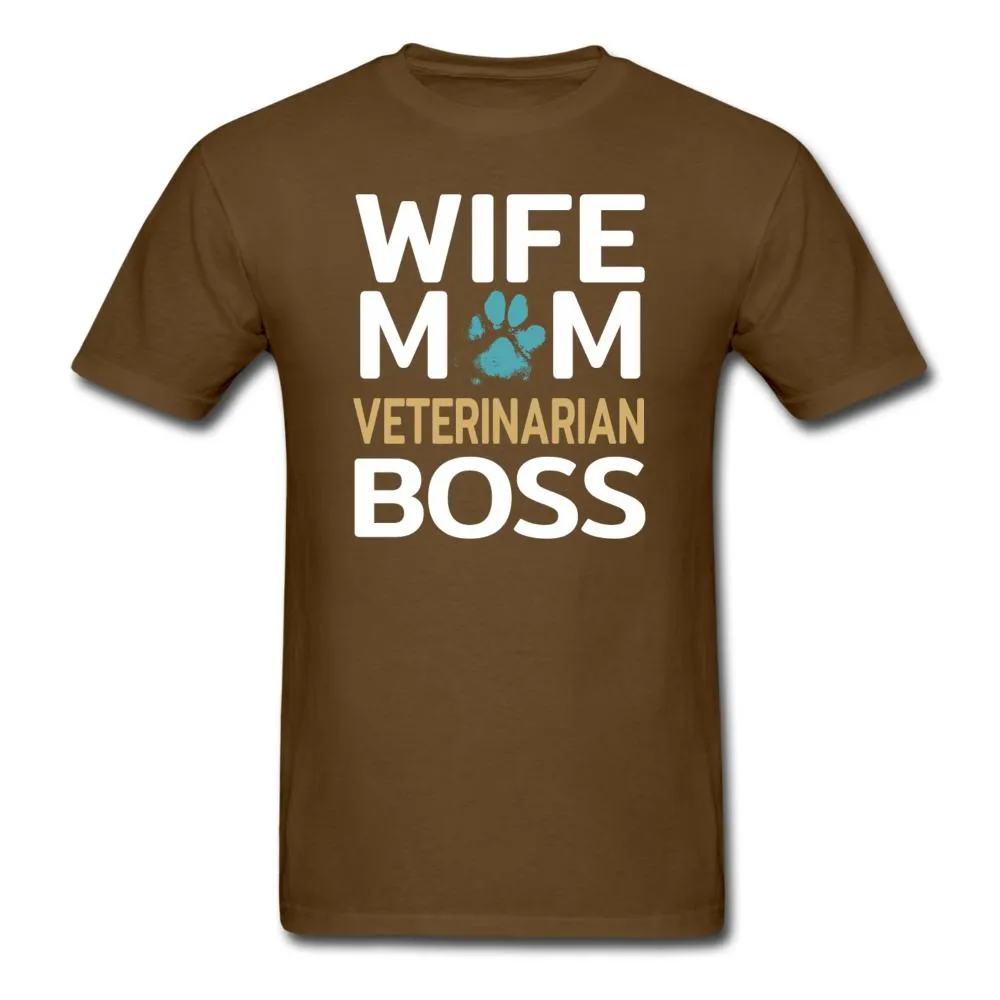 Wife Mom Veterinarian BOSS Unisex T-shirt